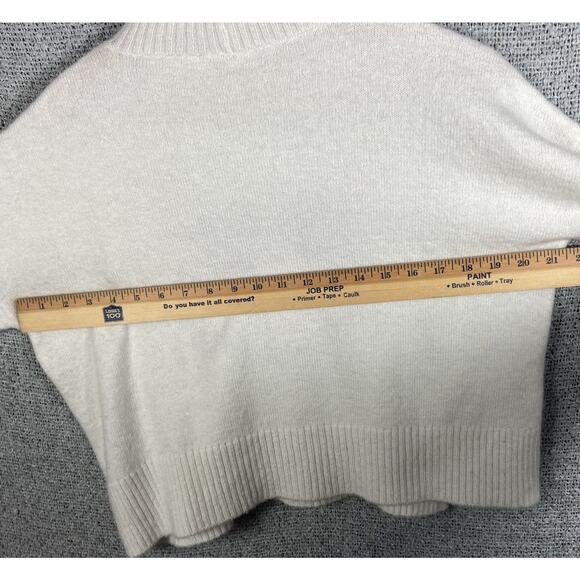 Moth Anthropology Cat Love Sweater Womens M Petite Cropped Boxy Rescue Swiftie - Picture 9 of 9